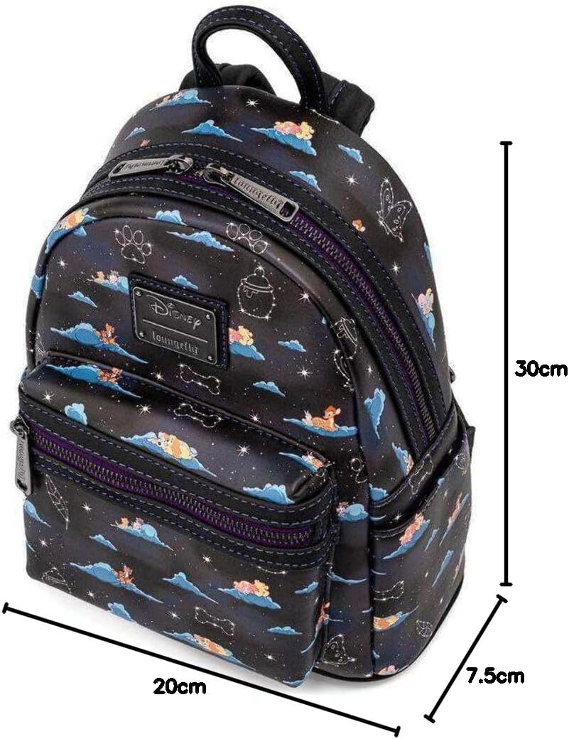Disney Classic Clouds AOP Mini Backpack by Loungefly