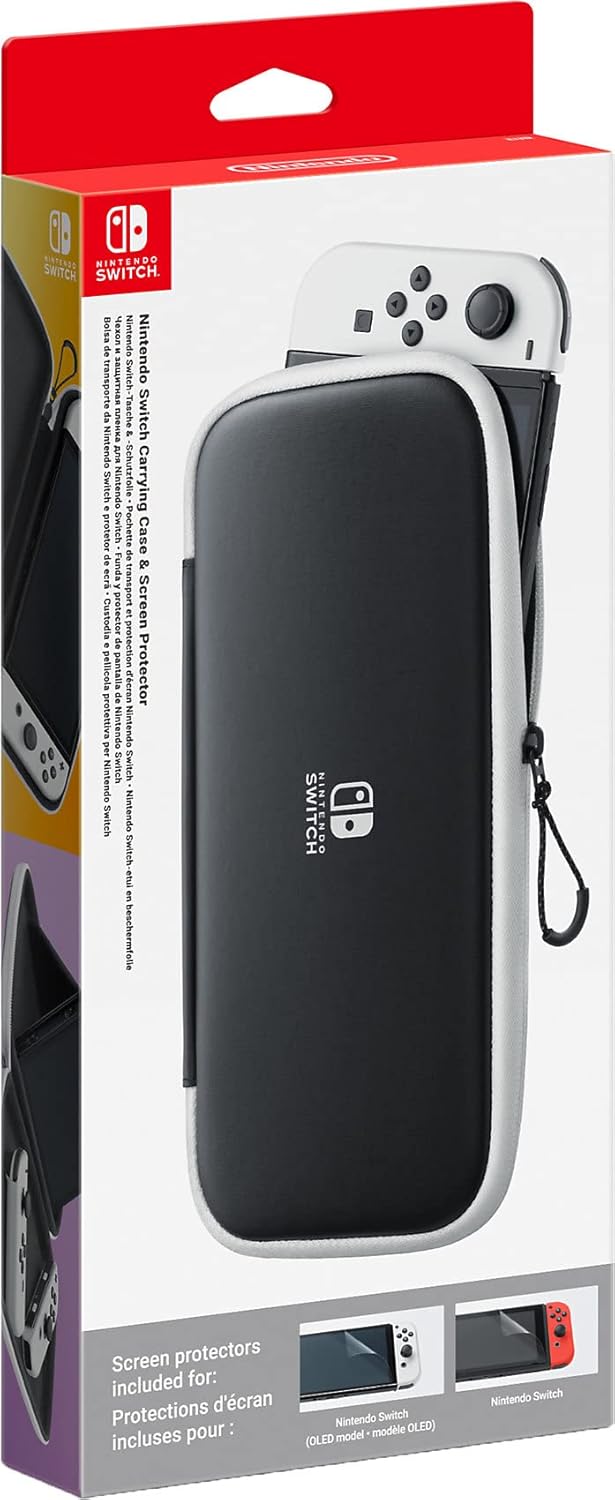 Nintendo Switch (OLED Model) Carrying Case & Screen Protector (Nintendo Switch