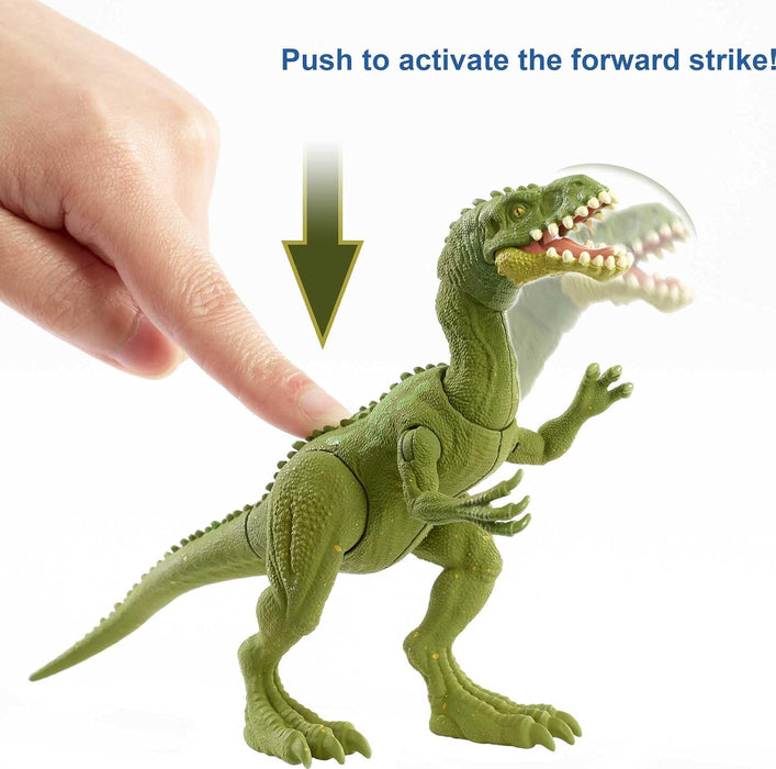 Jurassic World HBY68 Fierce Force Masiakasaurus Dinosaur Action Figure Movable Joints, Kids Gift Ages 3 Years & Older , Multicolor, 12.0 cm*5.0 cm*20.0 cm