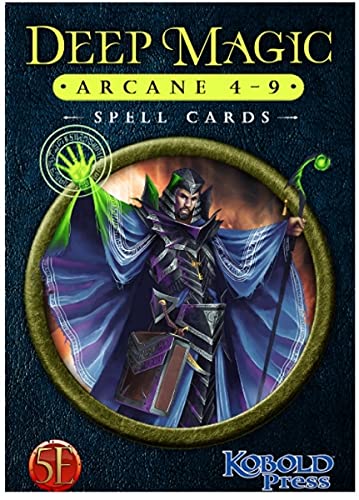 Deep Magic Spell Cards: Arcane 4-9