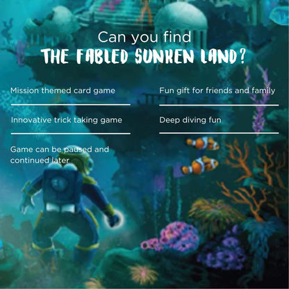 Thames & Kosmos The Crew: Mission Deep Sea, Cooperative Card Game, Family Games for Game Night, Games for Adults and Kids, For 2 to 5 Players, Ages 10+