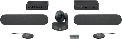 Logitech Rally Camera WW Camera Mount and Splitter Case Black