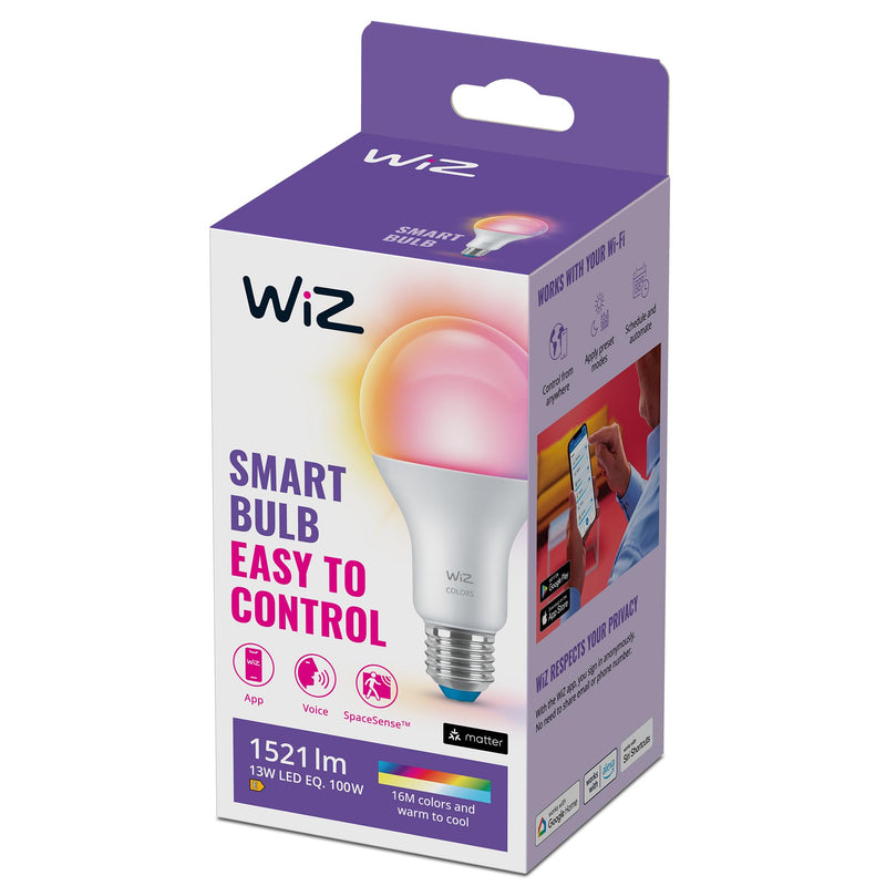 Wiz - A67 Bulb E27 Colour And Tunable White - Smart Home