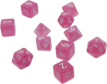 Ultra Pro E-15569 RPG Dice Set, Pink