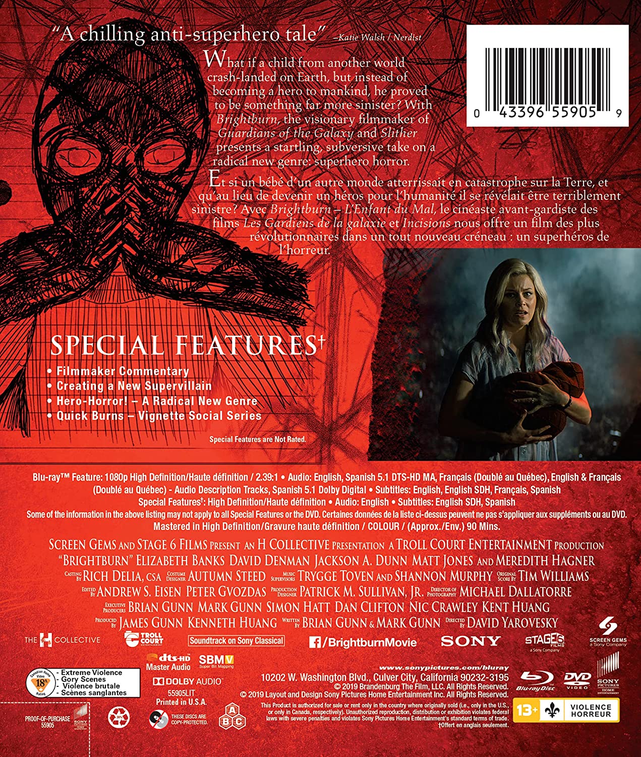 Brightburn (Blu-ray / DVD) (Blu-ray)