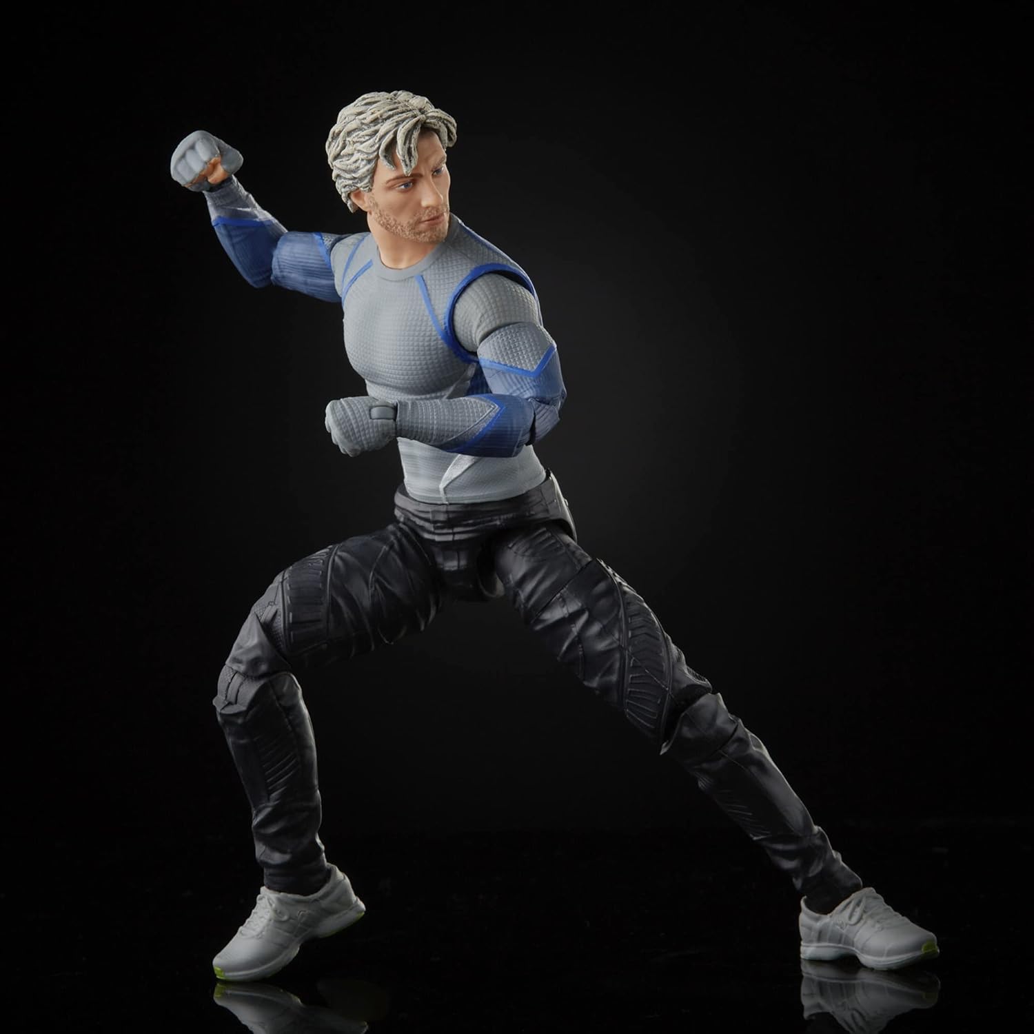 Marvel Hasbro Legends Series 15-cm Scale Action Figure Toy Quicksilver, Infinity Saga character, Premium Design, Figure and 5 Accessories Multicolor