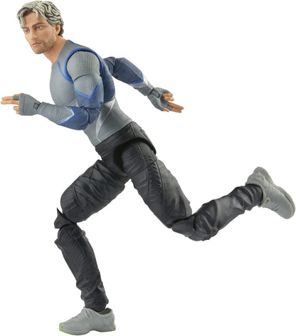 Marvel Hasbro Legends Series 15-cm Scale Action Figure Toy Quicksilver, Infinity Saga character, Premium Design, Figure and 5 Accessories Multicolor