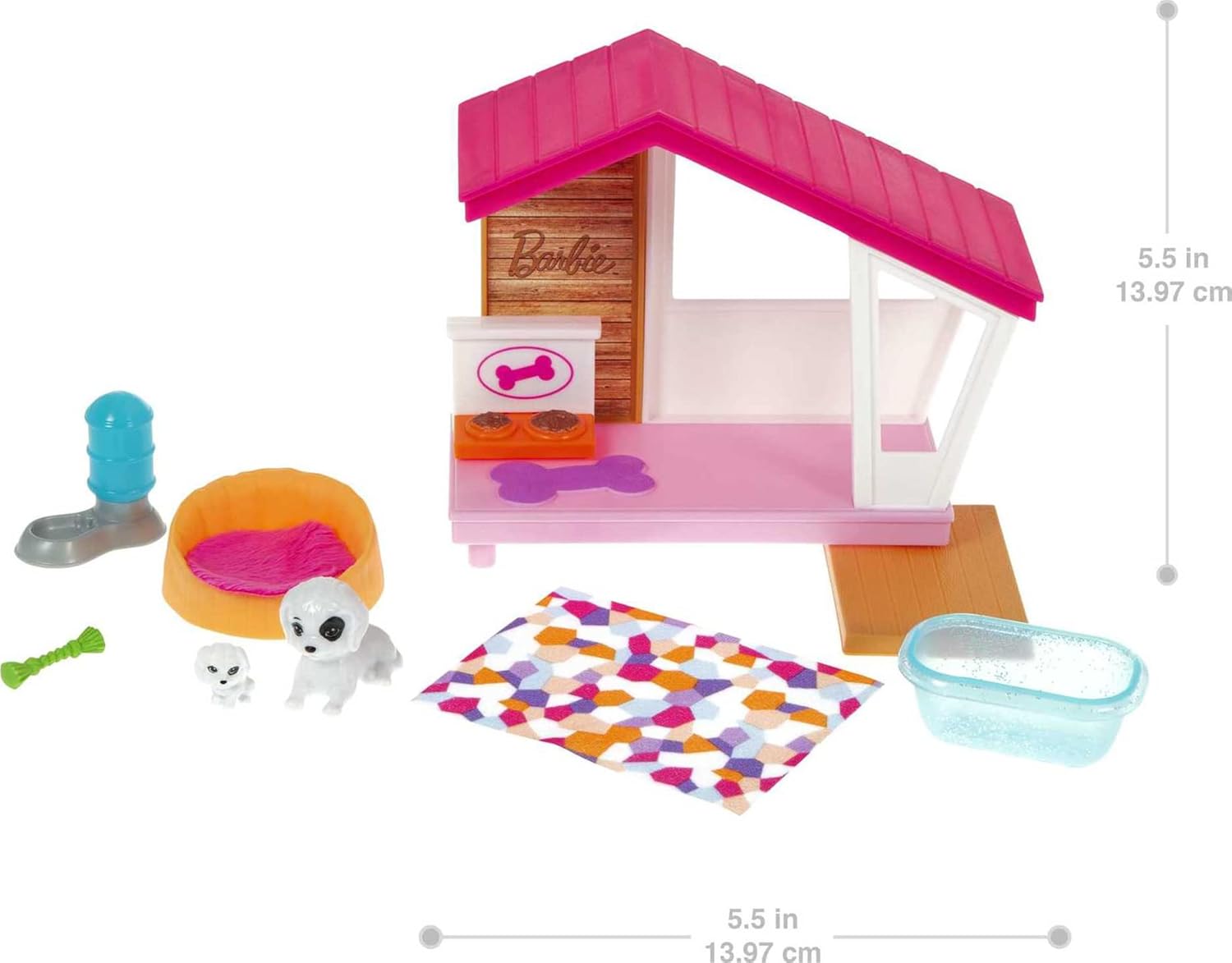 Barbie Mini Playset with Pet,Black