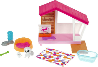 Barbie Mini Playset with Pet,Black