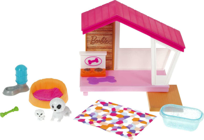 Barbie Mini Playset with Pet,Black