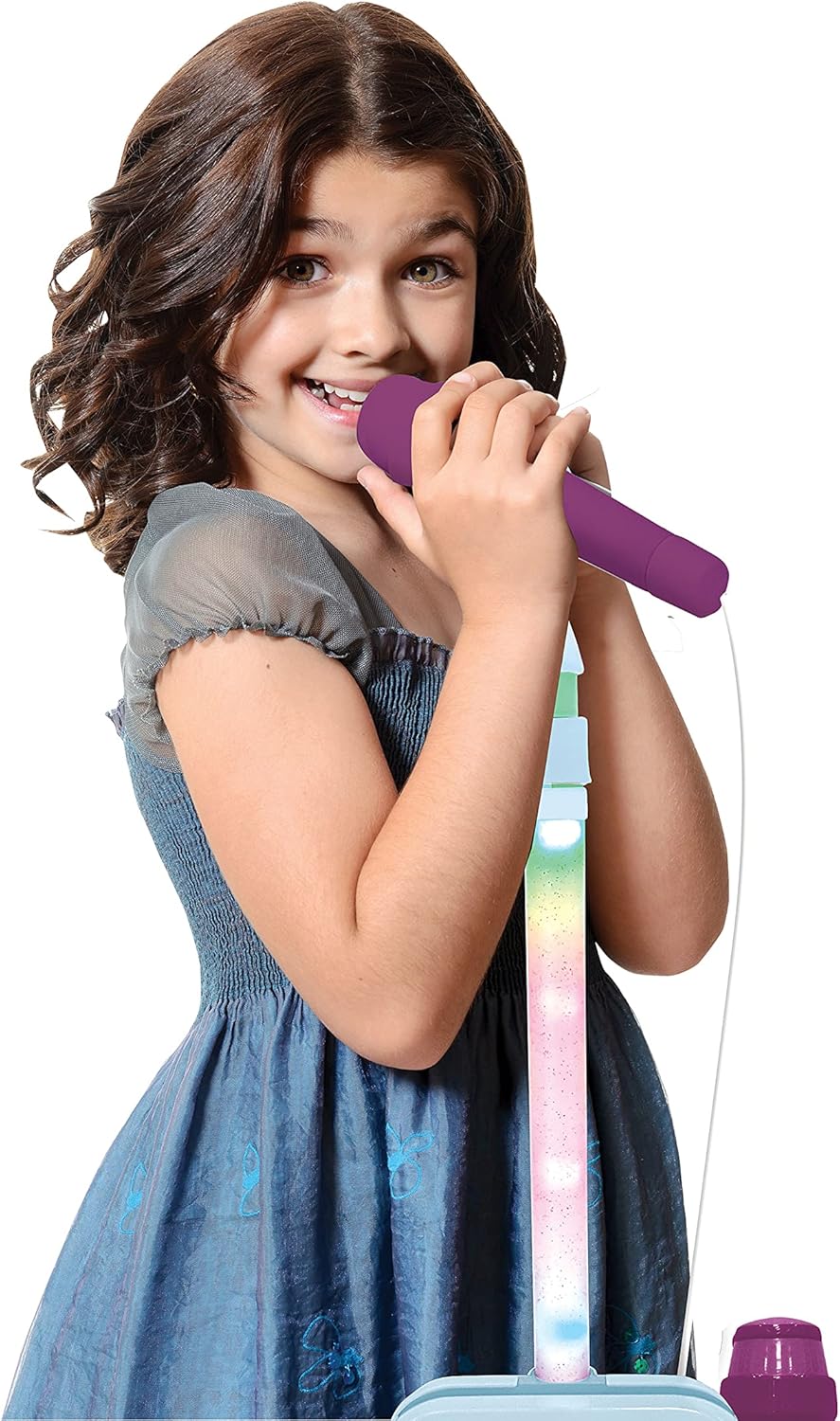 Frozen - Karaoke, twee microfoons, met licht en geluiden, meerkleurig (Lexibook K140FZ