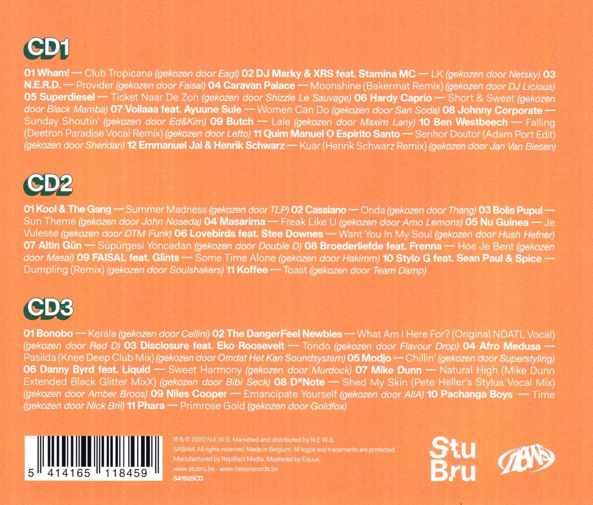 Various Artists - Camping Belgica (3 CD)