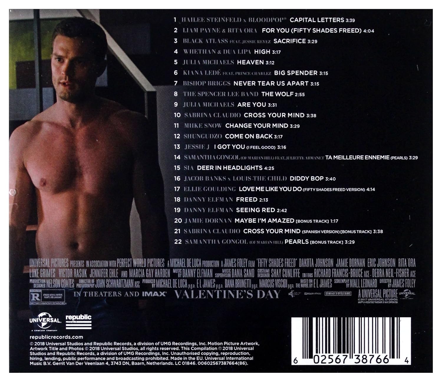 Fifty Shades Freed soundtrack