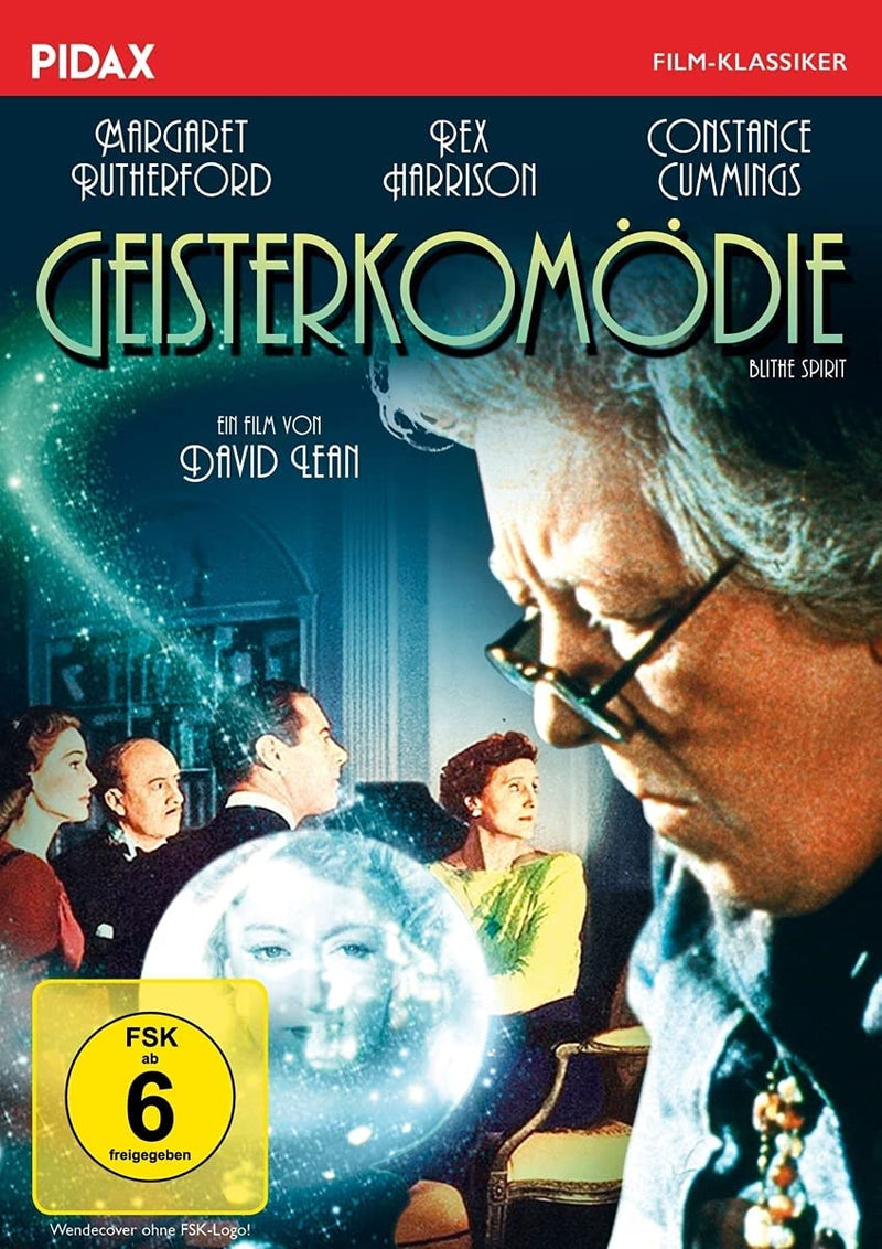 Geisterkomödie (Blithe Spirit) / Oscar-preisgekrönte Kultkomödie mit Margaret Rutherford (bekannt als "Miss Marple") (Pidax Film-Klassiker