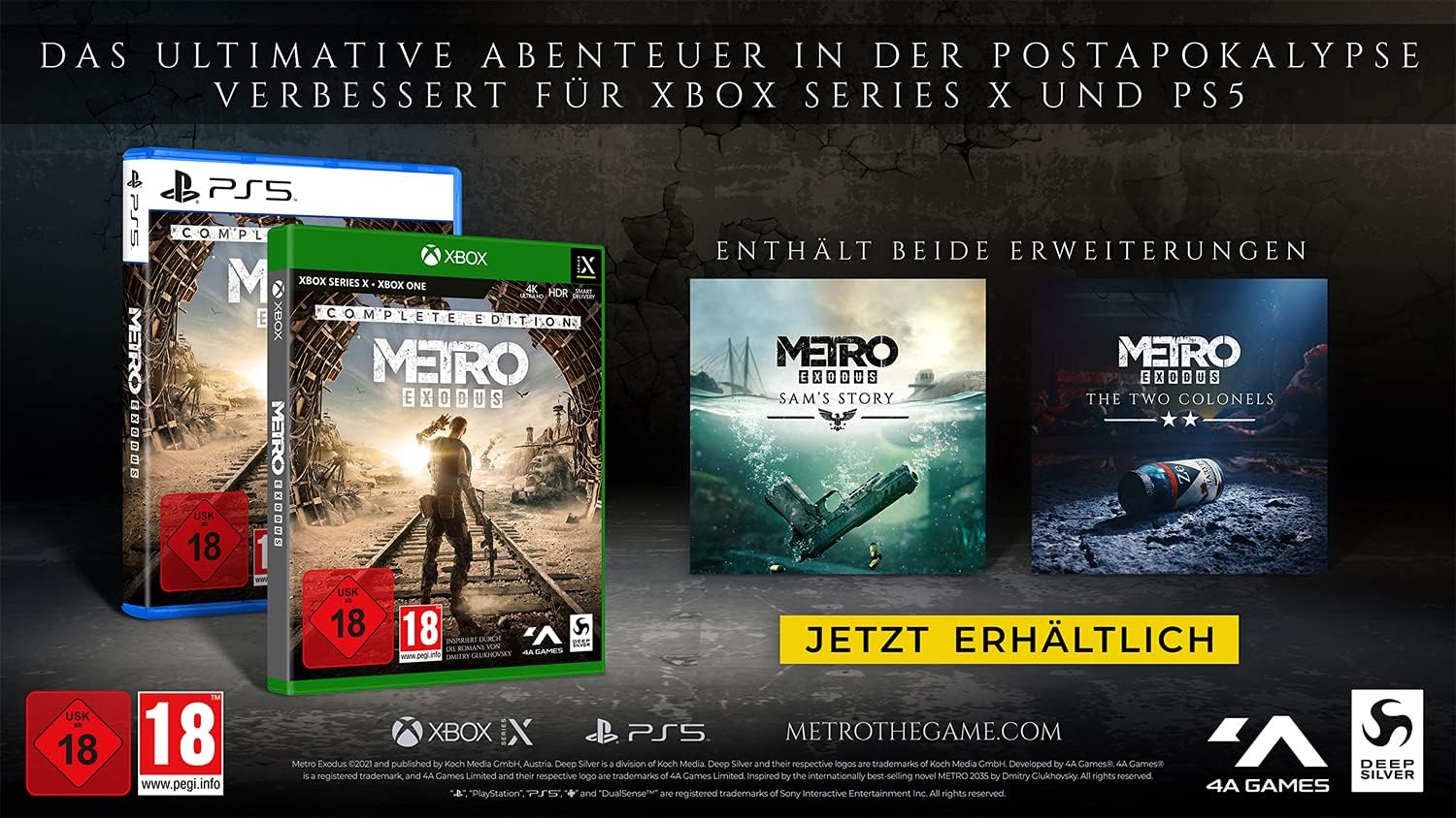 Metro Exodus Complete Edition (Xbox One Series X
