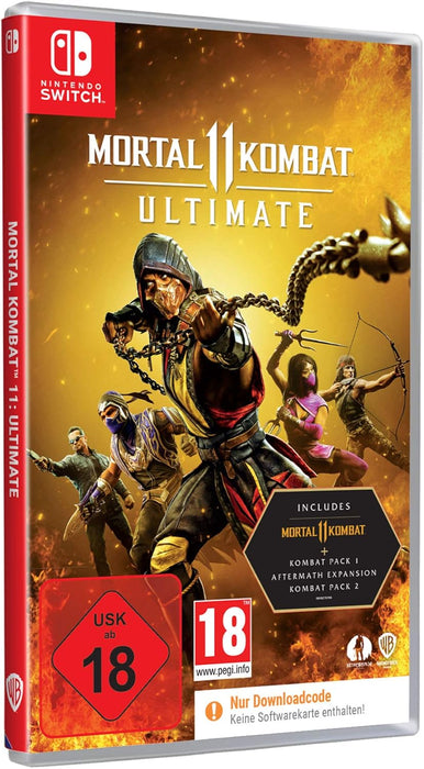 Nintendo Mortal Kombat 11 Ultimate Switch USK18 Code in der Box