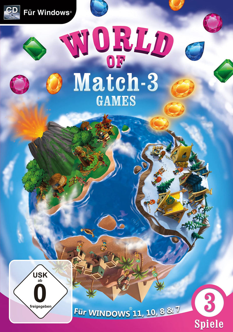 World of Match 3 Games für Windows 11 & 10 (PC