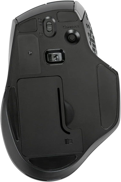 Targus Ergonomic Mouse, Anti Microbial, BlueTrace - Black (AMW584GL