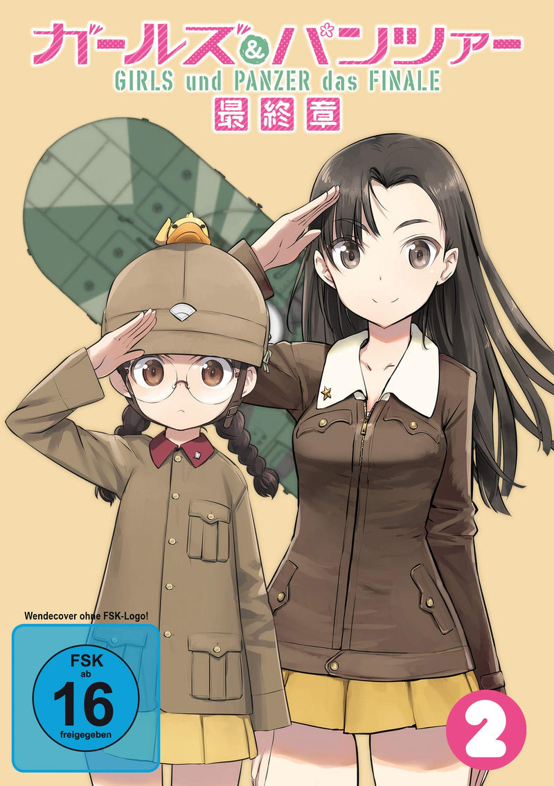 Girls und Panzer - Das Finale. Tl.2, 1 DVD