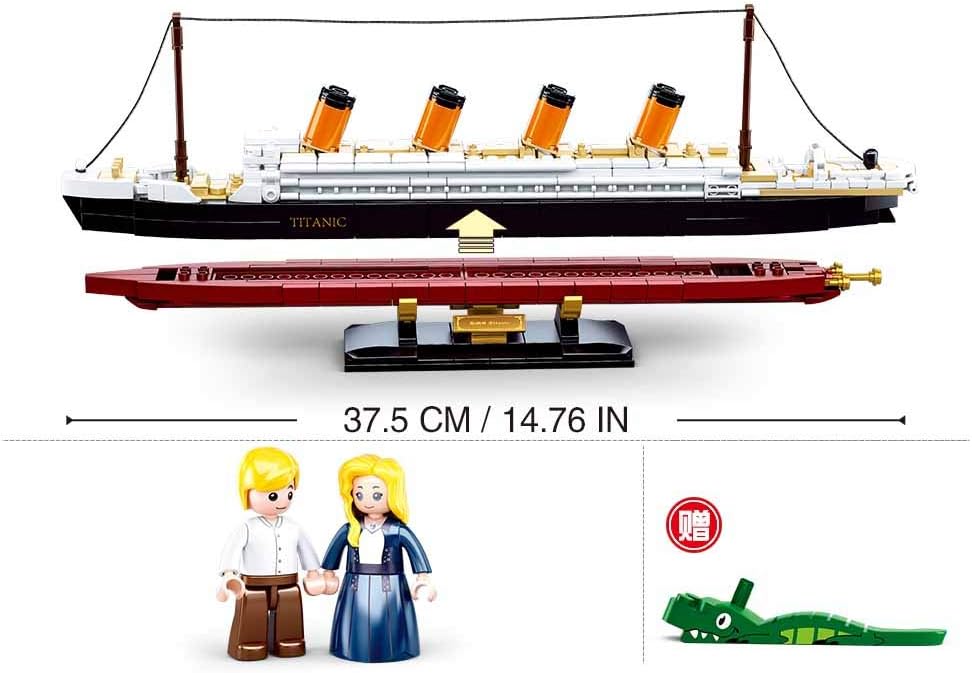 Sluban M38-B0835 Modelbricks-Titanic 1:700