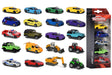 Dickie Majorette 212053166 5-Piece Set, Miniature Vehicles, Set of 5, 4 Different Designs, Die-Cast, 7.5 cm