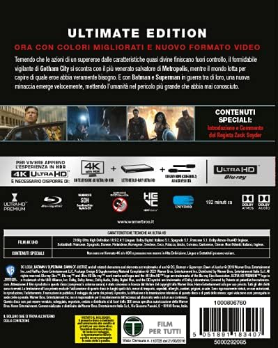 Batman V Superman: Dawn Of Justice (4K Ultra-HD )