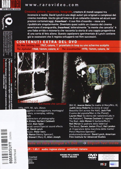 Eraserhead (La Mente Che Cancella
