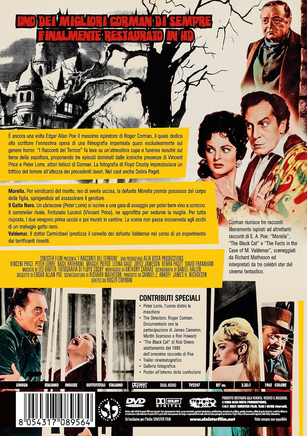I Racconti Del Terrore (Spec.Edit.) (2 Dvd+Poster) (Restaurato In Hd