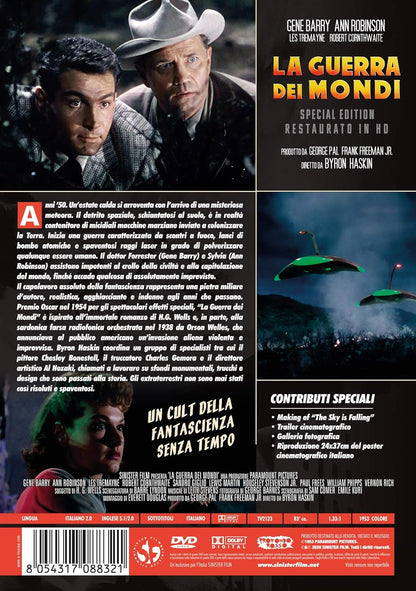La Guerra Dei Mondi - Spec.Edit.(Restaurato In Hd) (Dv+Poster 24X37Cm