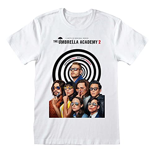 Umbrella Academy: Season 2 Poster (T-Shirt Unisex Tg. S)