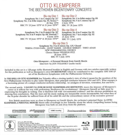 Otto Klemperer, New Philharmonia Orchestra Box - Ludwig van Beethoven: Sinfonien 1-9 (Limitierte Luxusausgabe)