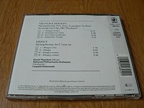 Mendelssohn Bartoldy,Symp.No.4 Italien
