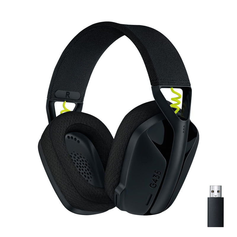 Logitech - G435 Lightspeed Wireless Gaming Headset - Black