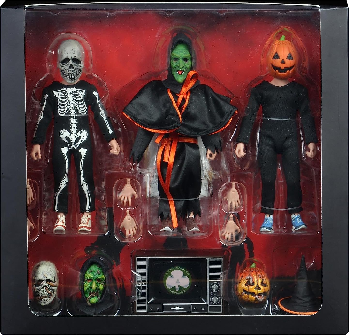 NECA Halloween 3 Season Of The Witch 8in Retro AF 3Pk
