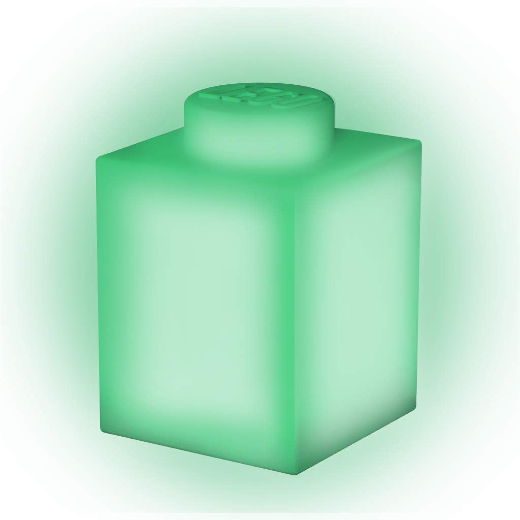LEGO - Silicone Brick - Night Light w/LED - Green