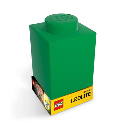 LEGO - Silicone Brick - Night Light w/LED - Green