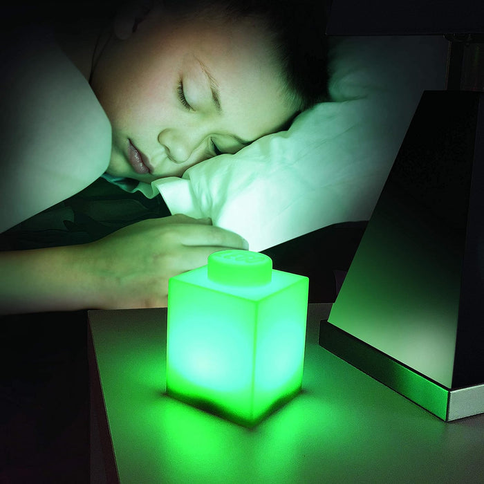 LEGO - Silicone Brick - Night Light w/LED - Green