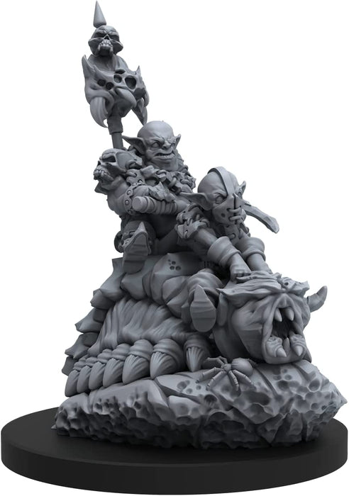 Epic Encounters: Labyrinth Of The Goblin Tsar RPG Fantasy Roleplaying Tabletop Game with 20 Detailed Miniatures, Double-Sided Game Mat, & Game Master Adventure Book with Monster Stats, 5E Compatible