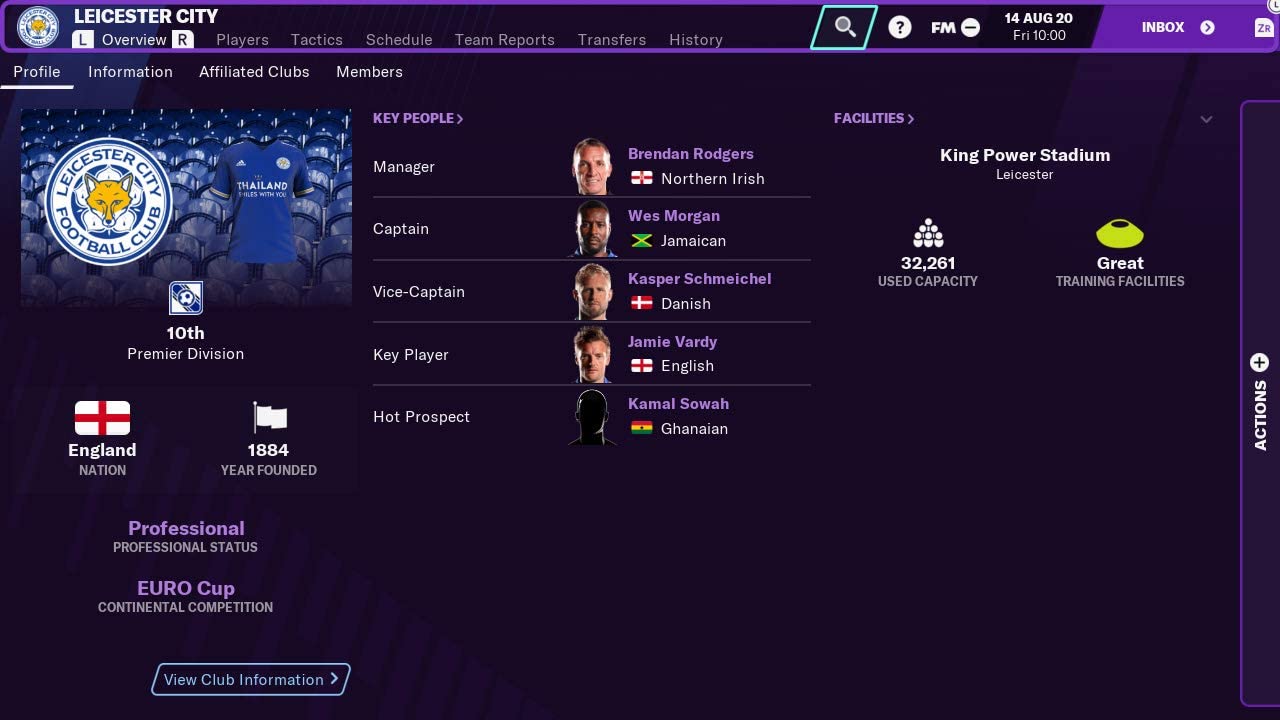 Football Manager 21 FR CIAB Switch (English ingame