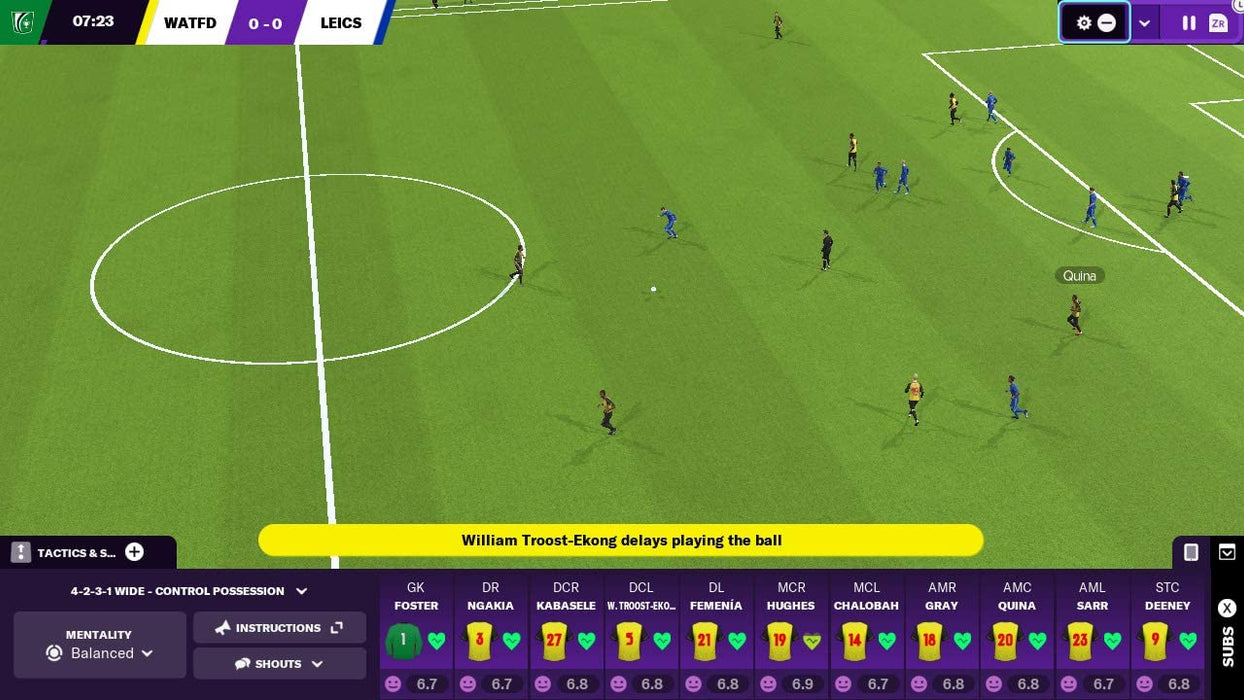 Football Manager 21 FR CIAB Switch (English ingame