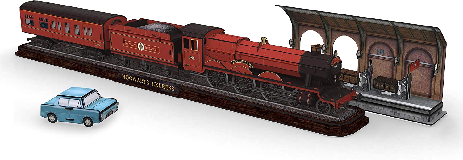 University Games 7635 Harry Potter Hogwarts Express Set 3D Puzzle