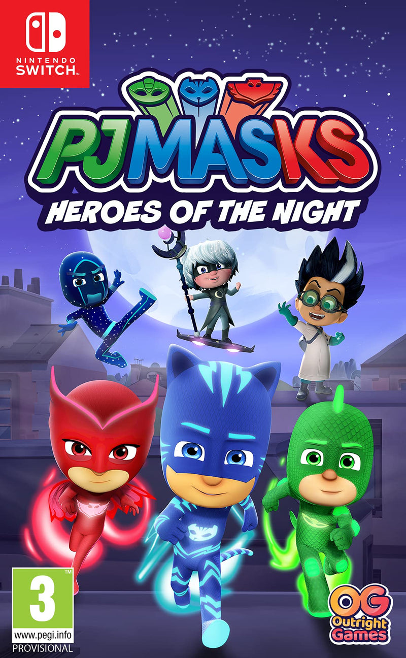 PJ Masks: Heroes of The Night (Nintendo Switch) Nintendo Switch Heroes Of The Night