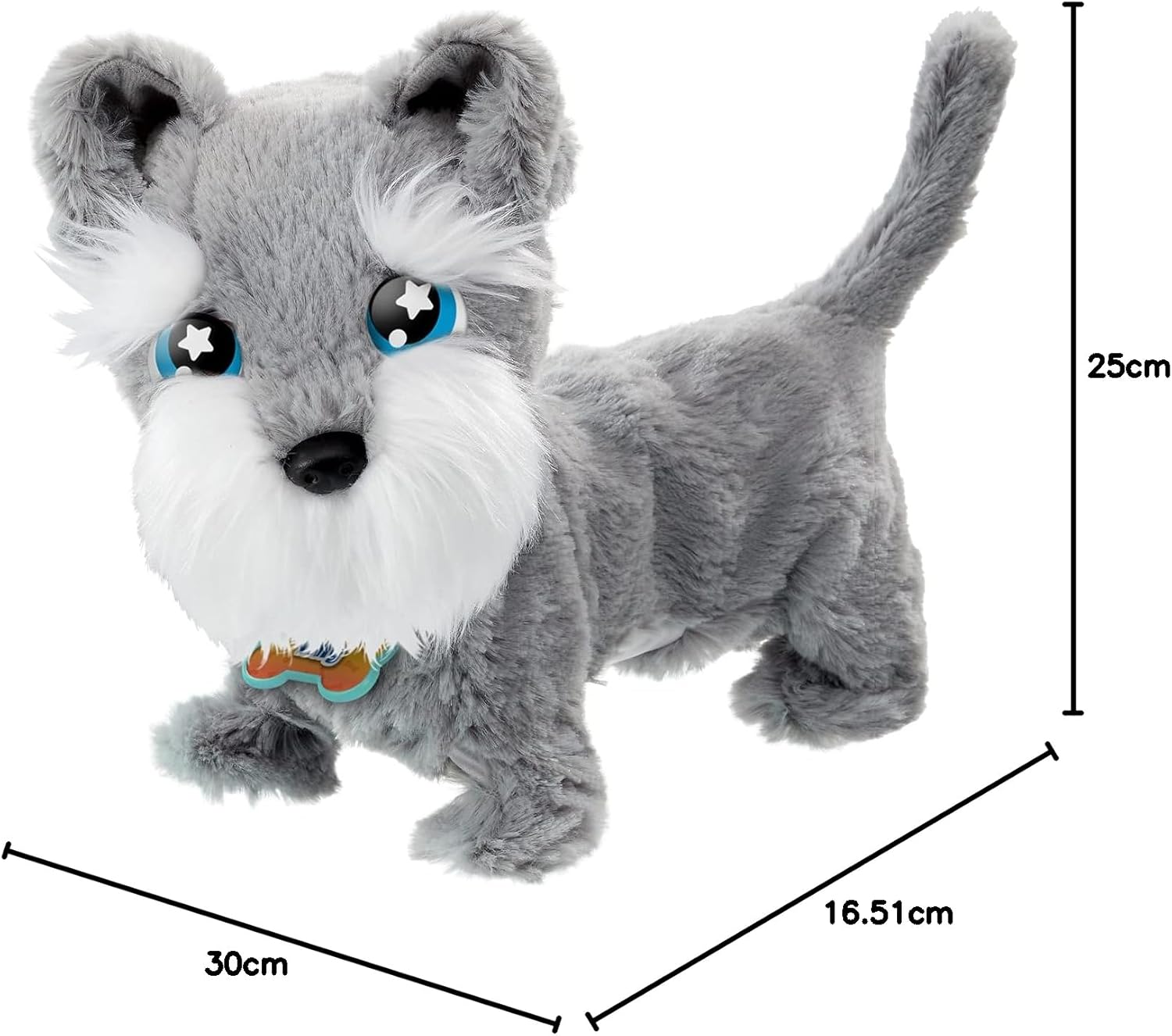 Animagic 919920.006 Tilly Terrier Plush Dog