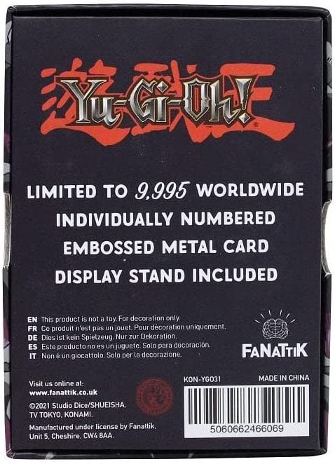 Yu-Gi-Oh! KON-YGO31 Limited Edition Metal Collectible-Summoned Skull