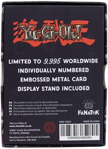 Yu-Gi-Oh! KON-YGO31 Limited Edition Metal Collectible-Summoned Skull