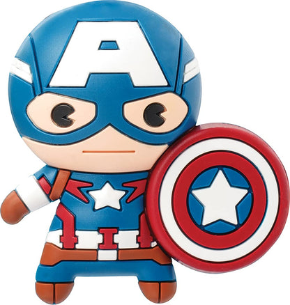 MONOGRAM MONOGRAM 68494 Captain America 3D-Schaumstoff-Magnet Spiel, Mehrfarbig