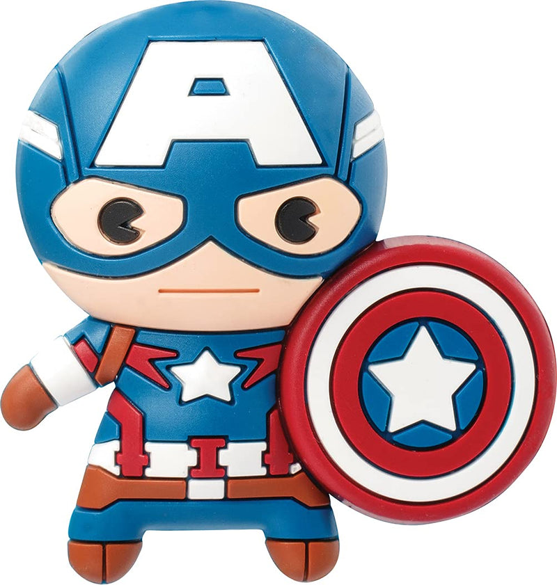 MONOGRAM MONOGRAM 68494 Captain America 3D-Schaumstoff-Magnet Spiel, Mehrfarbig