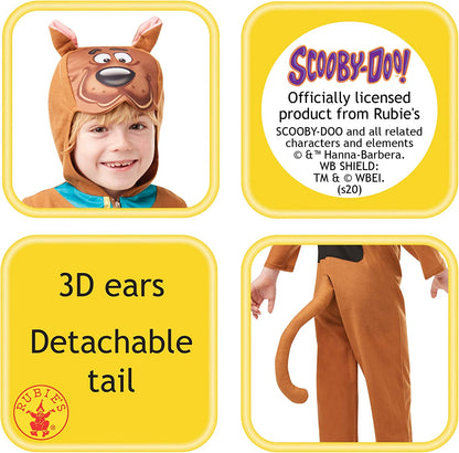 Rubie's Official Warner Bros Scooby-Doo, Child Dog Cartoon Costume