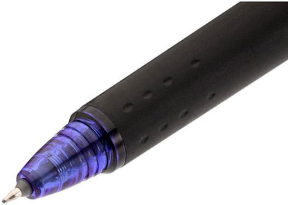 PIlot Frixion Point Clicker Retractable Erasable Roller Ball Pen - 0.5mm Synergy Tip - Blue Ink - Each