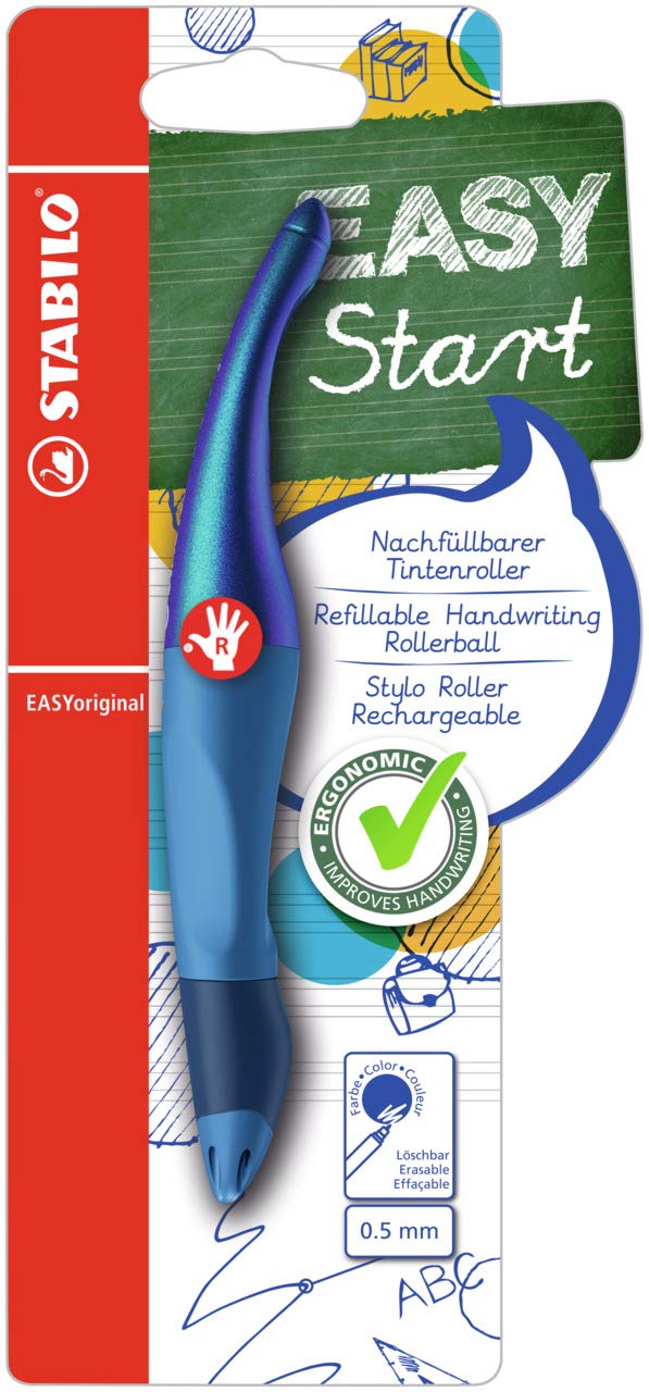 Ergonomic Rollerball - STABILO EASYoriginal Holograph - Pack of 1 - Right-Handed